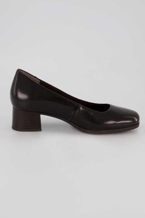 Tamaris Leder-Pumps, Wechselfußbett, Textilfutter