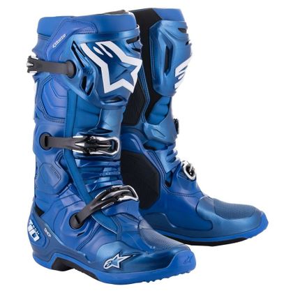 Bottes cross Alpinestars TECH 10 BLUE / BLACK 2023 - Bleu / Noir