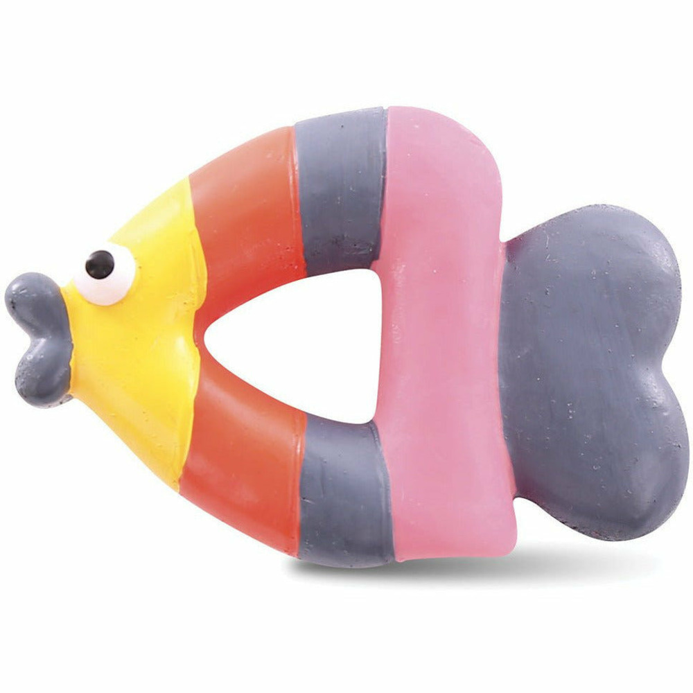 Poisson tropical sonore pour chiens & chats en latex naturel