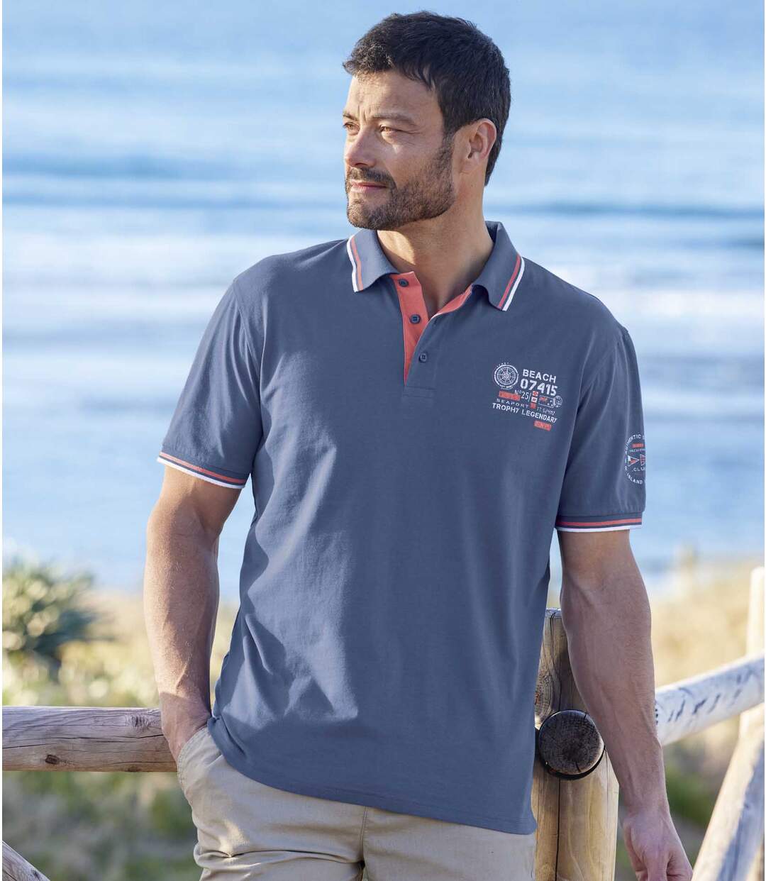 Lot de 2 Polos Authentic Sailing