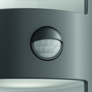 Philips wandlamp Grass antraciet met bewegingssensor