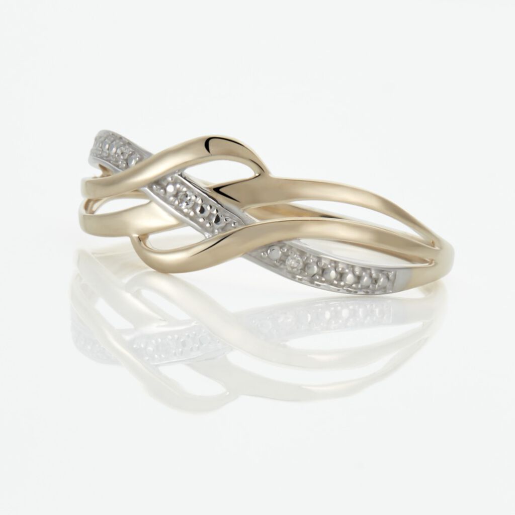 Bague Assa Or Jaune Diamants
