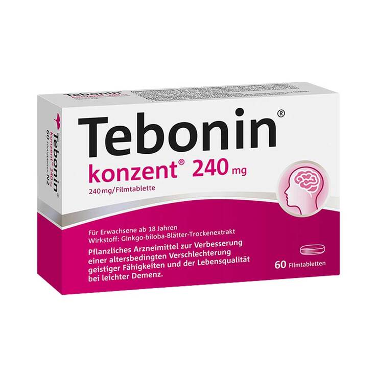 Tebonin konzent 240 mg Filmtabletten, 60 St