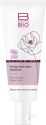 BcomBio Fluide Anti-Rides Matifiant Peaux Mixtes Bio 50ml