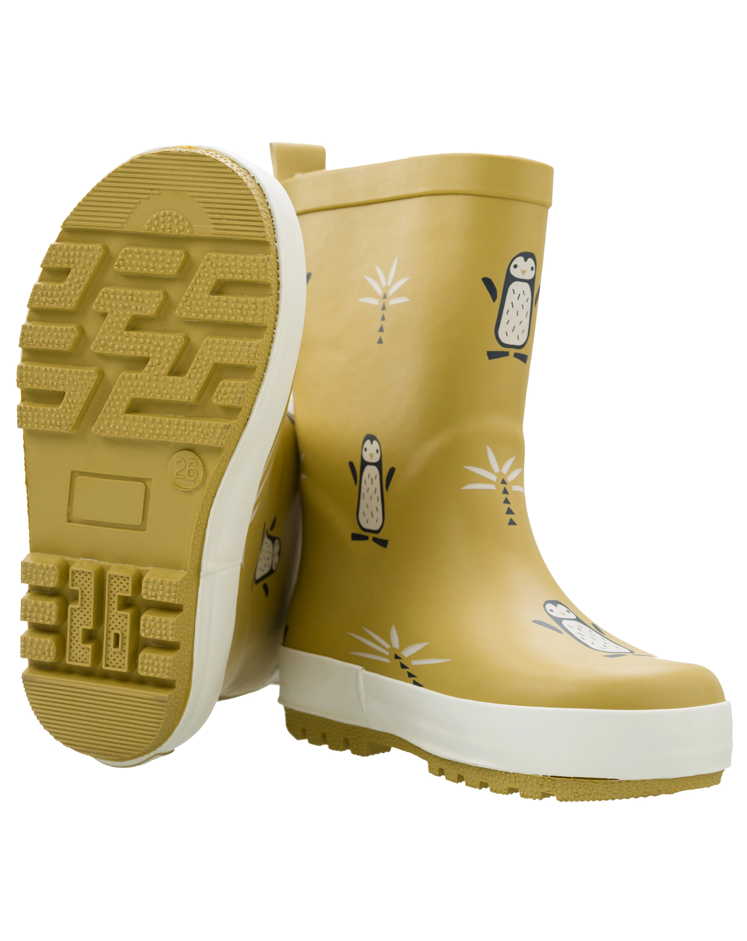 Gummistiefel PINGUIN in gelb