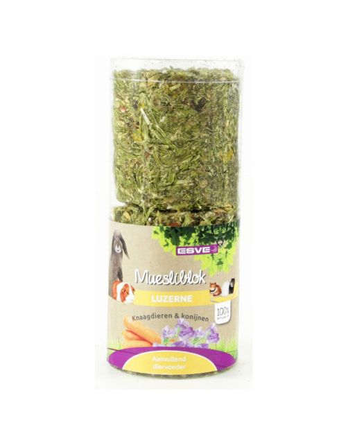 Esve Muesliblok Knaagdieren Koker - Knaagdiersnack - 2 stuks