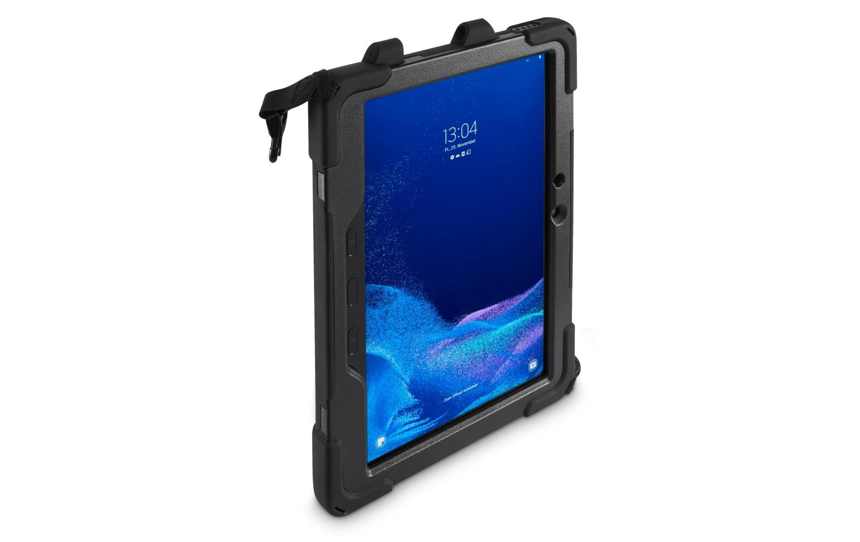 Tablet Book Cover Rugged Galaxy Tab Active4 Pro SchwarzTablet-Klappcover mit Alarmfunktion für das Galaxy Tab Active4 Pro