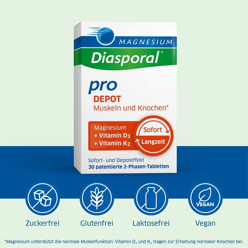 Magnesium-Diasporal® Pro DEPOT Muskeln und Knochen