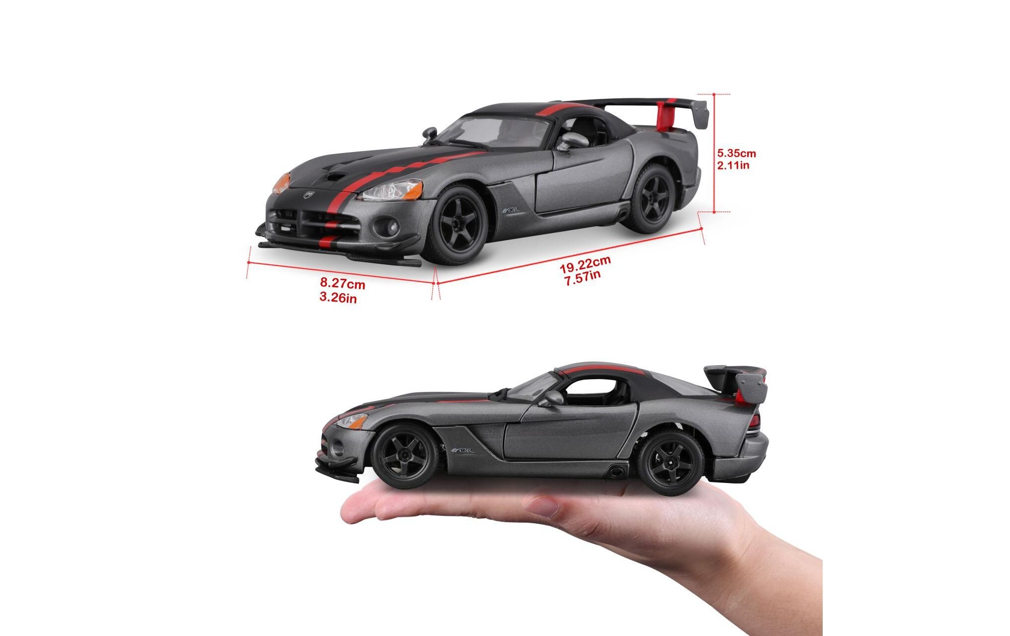 Dodge Viper SRT 10 ACR Grau 1:24Sammlermodell im Massstab 1:24