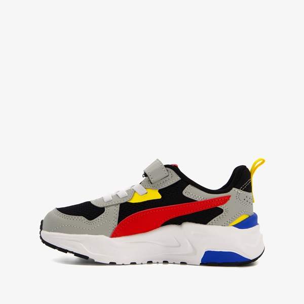 Puma Trinity Lite AC+ jongens sneakers grijs/wit