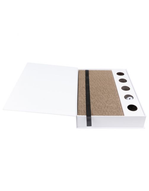 District 70 Masterpiece Coffee Table Book - Kattenspeelgoed - 36x25x6 cm Wit