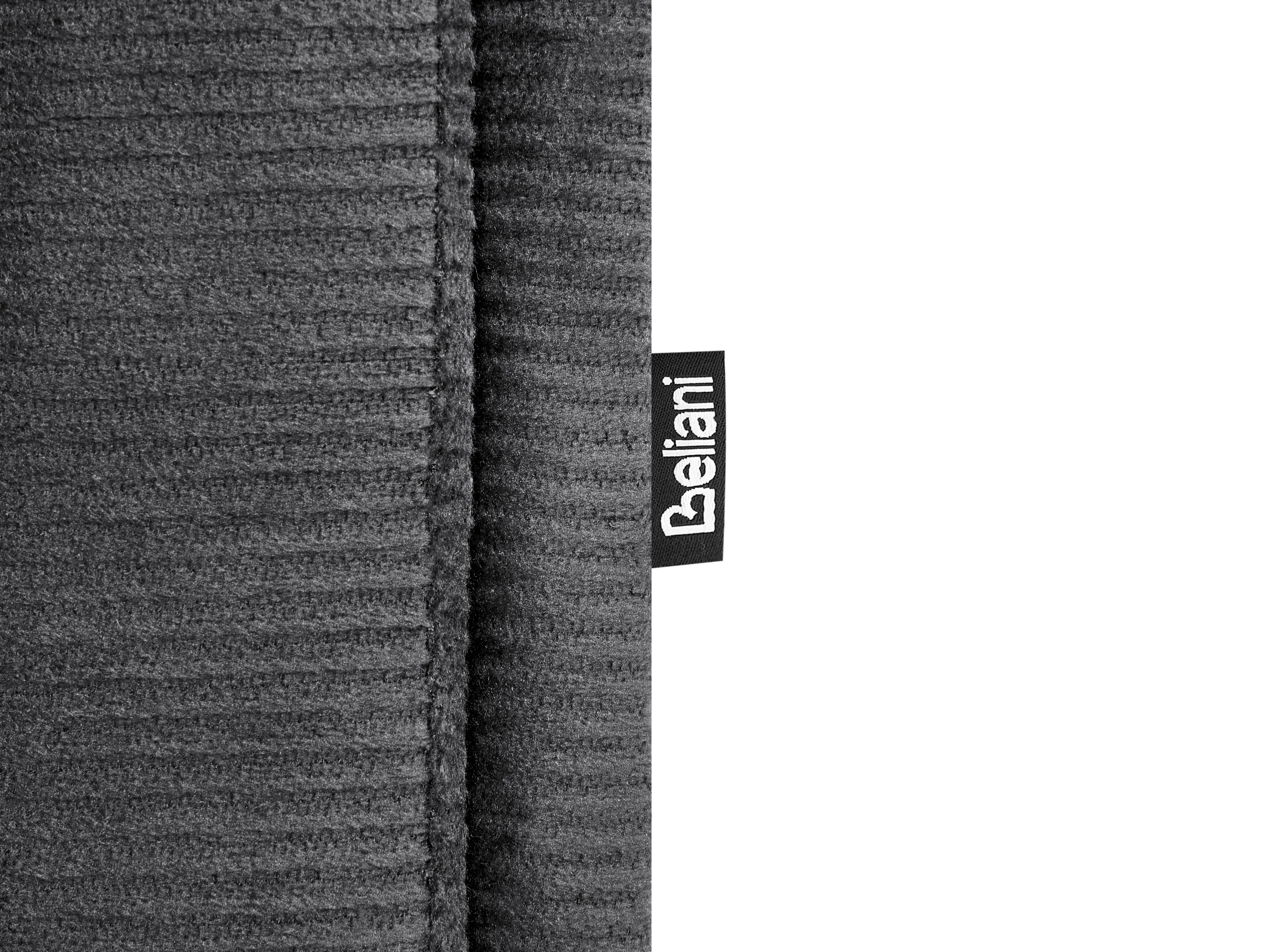 Onderschuifbed Corduroy MIMIZAN 90 x 200 cm Donkergrijs