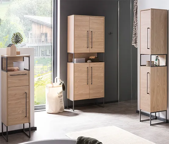 Hochschrank »Dumone«, Eiche
