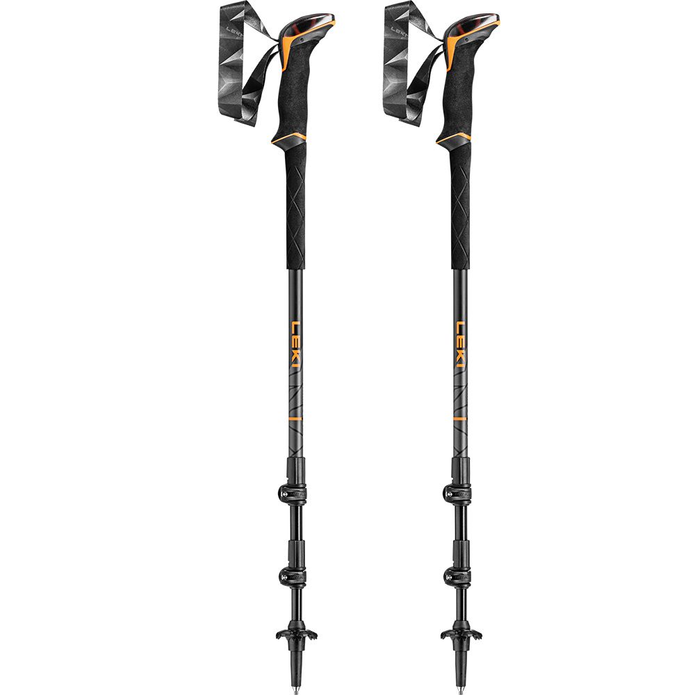 LEKI Makalu Lite Wanderstöcke orange