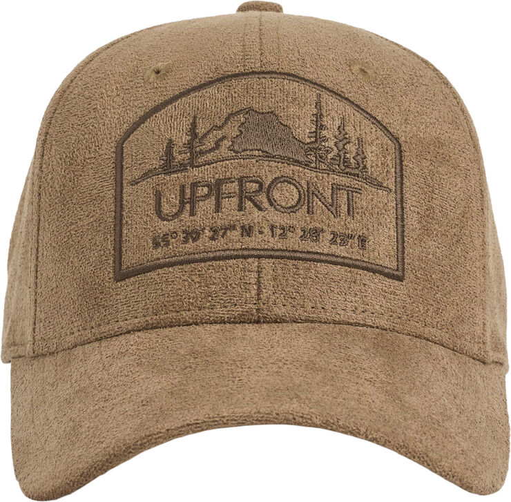 UPFRONT NATE Hard Classic Baseball Cap Brown