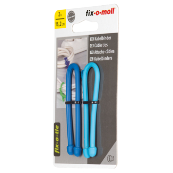 Kabelbinder fix-o-tie 2 klittenband 152mm - 2 stuks