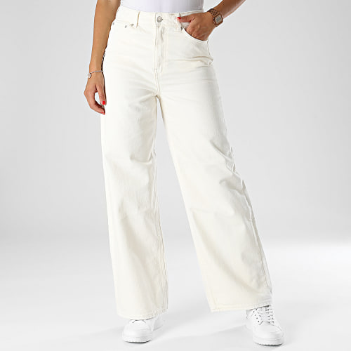 Jean Ample Femme JJXX Tokyo Beige Clair