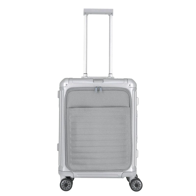 Travelite Next Trolley Frontpocket Aluminium Silver