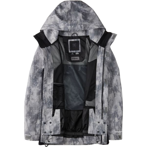 Veste de ski DC SHOES COMMAND 45K SNOW JKT GREY STONE