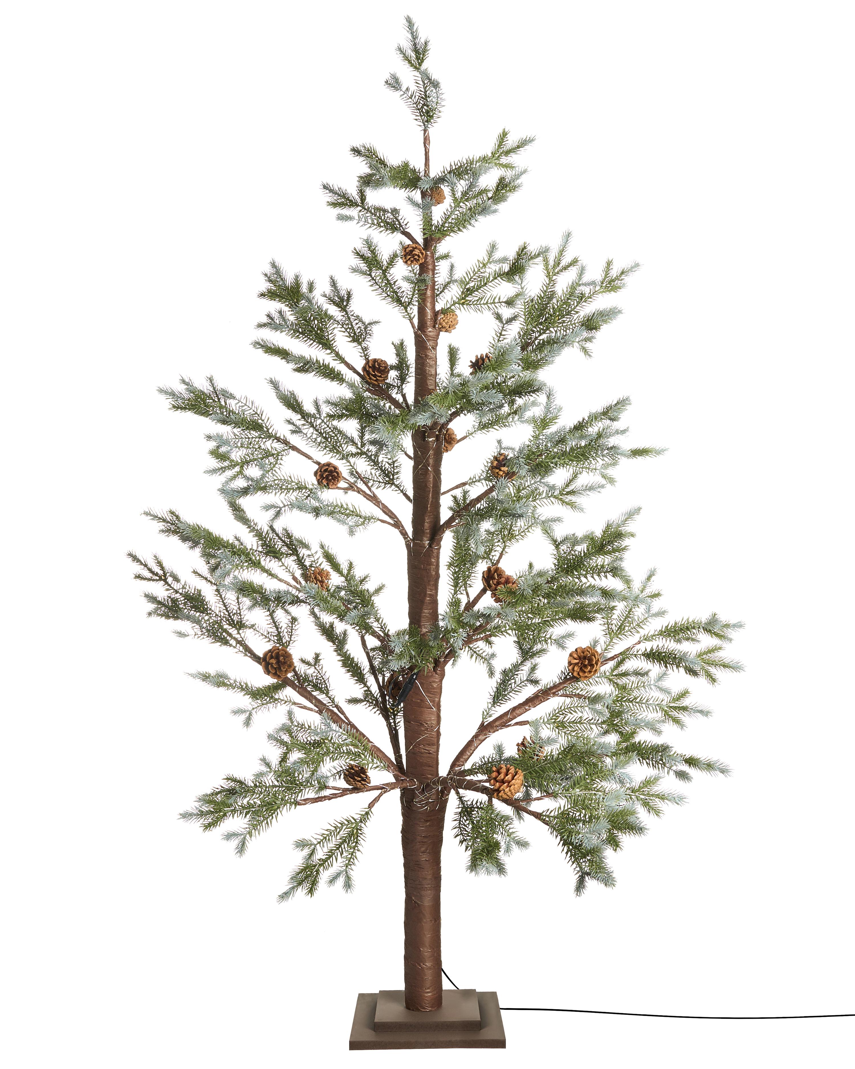 Buitendecoratie LED LAUGARAS Kerstboom 150 cm Groen