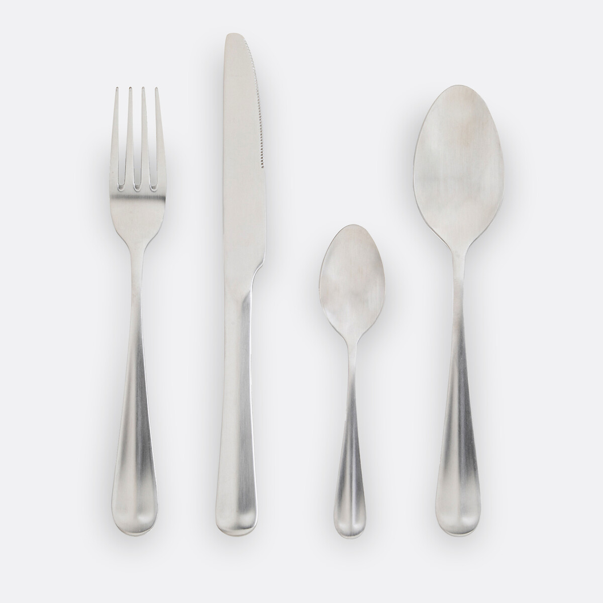 LA REDOUTE INTERIEURS<br>16-delig bestek em inox mate, Materi