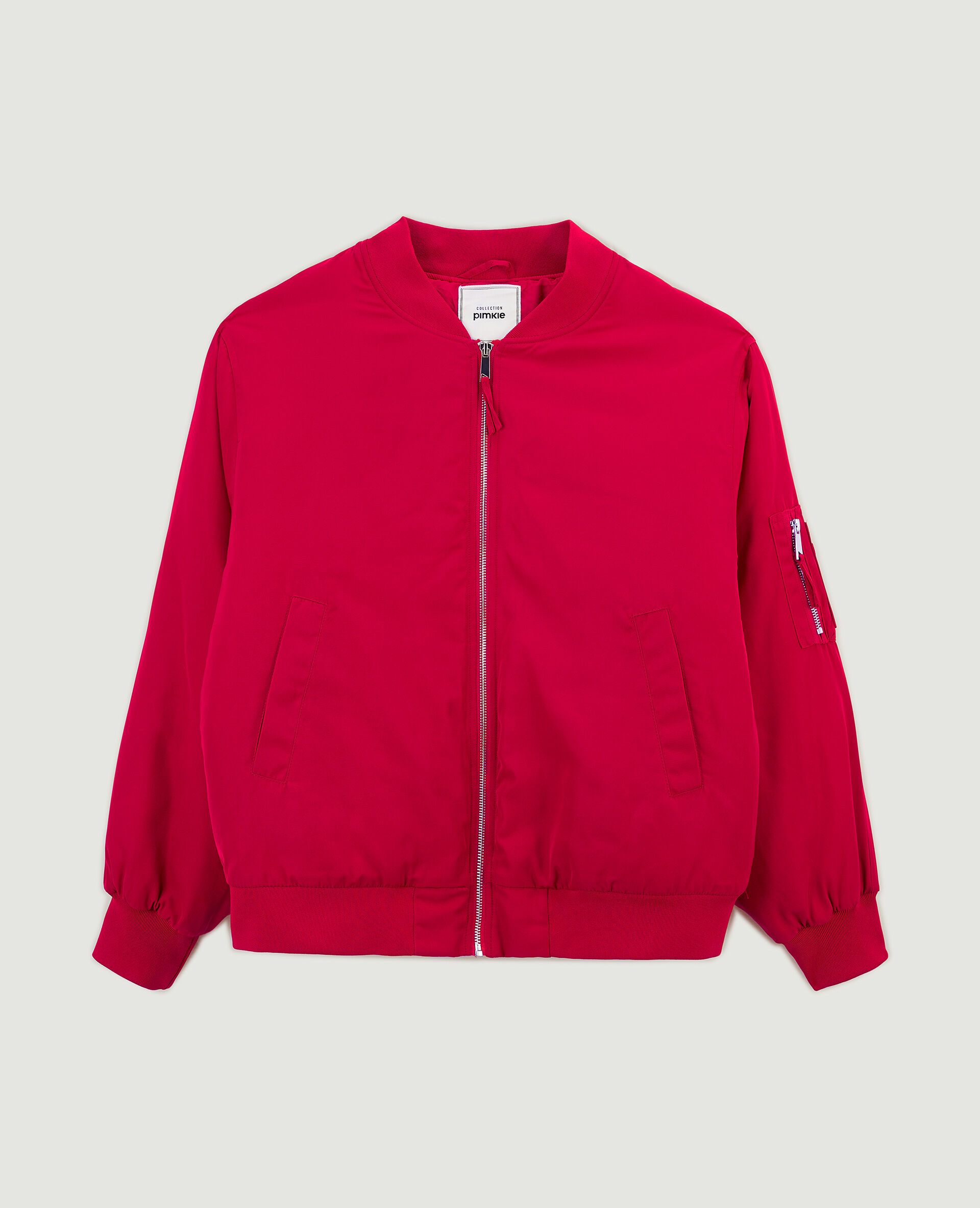 Bomber oversize - Rouge