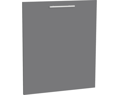 Optifit vaatwasserpaneel voor volledig geïntegreerde vaatwassers Ingvar420 BxDxH 59,6x1,6x70 cm antraciet mat gedemonteerd