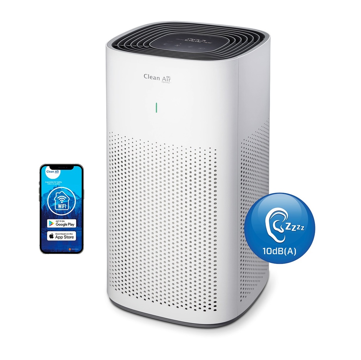 Clean Air Optima Intelligent HEPA ionizer air purifier CA-507 Smart