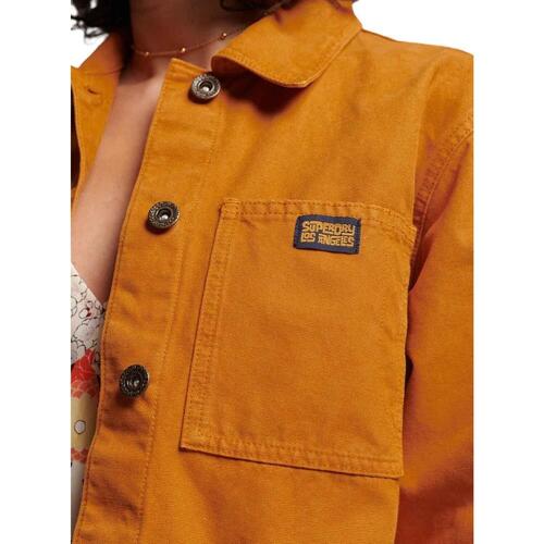 Superdry - VINTAGE CHORE JACKET Naranja