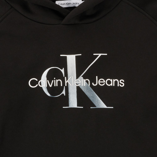 Calvin Klein Jeans - GRADIENT MONOGRAM HOODIE - Noir