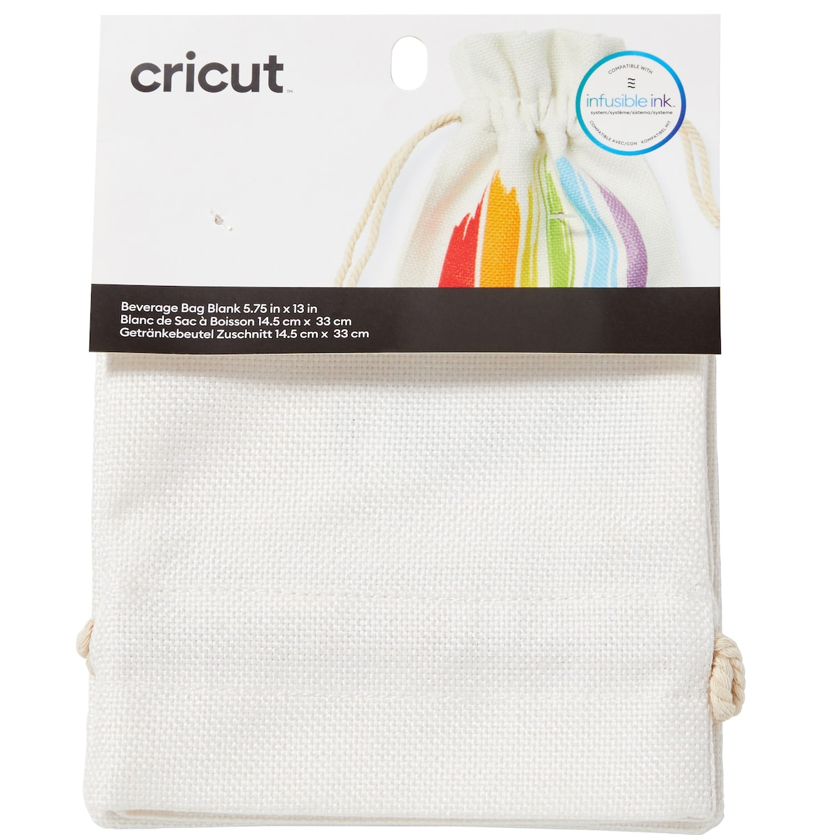 Cricut Wine Bag Blank 15x33 cm