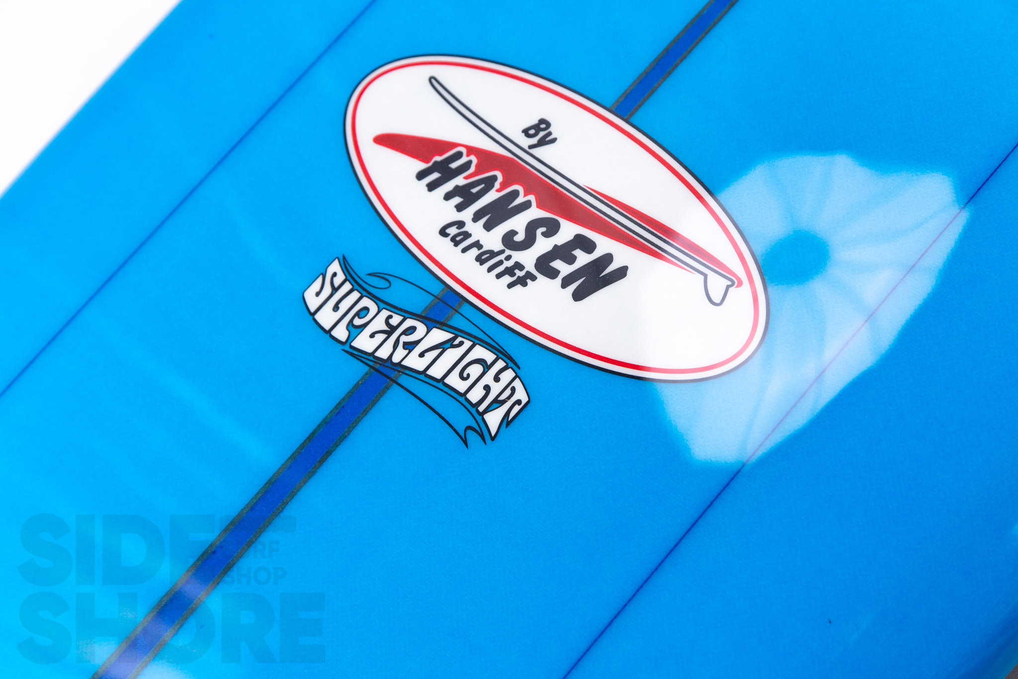 Hansen Surfboards Superlight - Tint Blue   Polish - 9'6 x 22 5/8