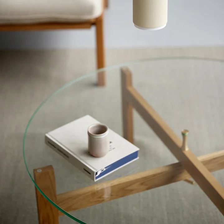 Moebe - Coffee Table, 60 x 32,5 cm, Eiche natur