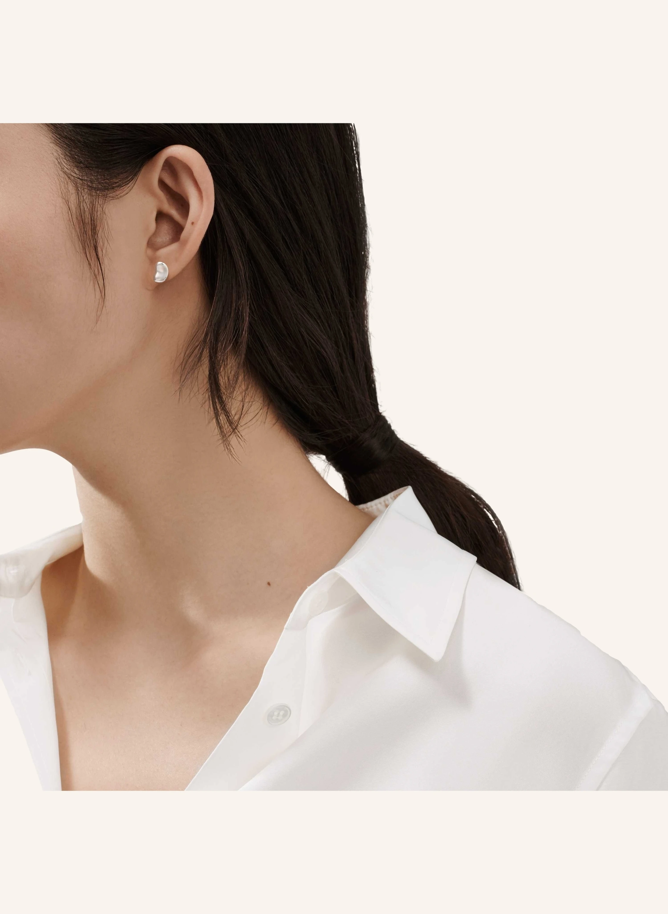 TIFFANY & Co. Ohrringe ELSA PERETTI® BEAN aus Sterlingsilber