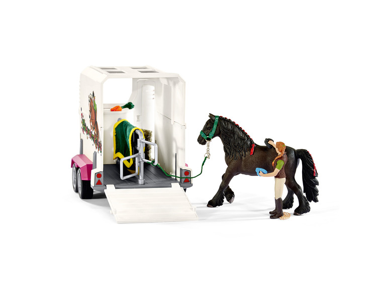 Horse Club Speelset Pick-up met paardenaanhangwagen
