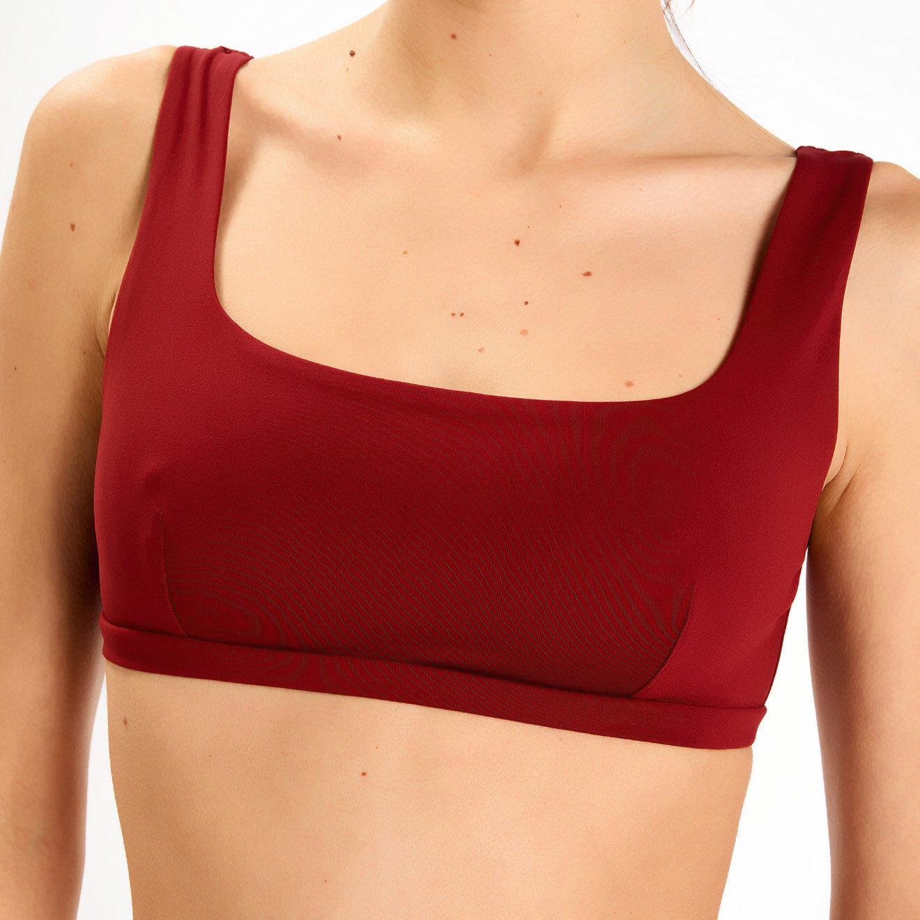 Iodus Haut de maillot de bain brassière Essentiels acajou