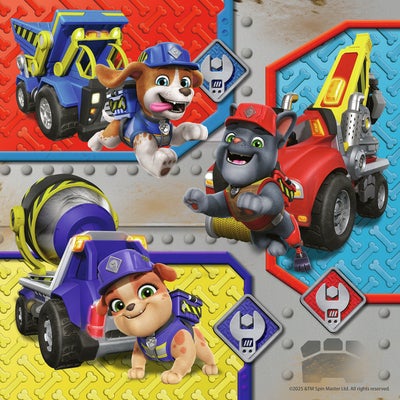 Ravensburger Rubble & Crew Arbeidskjøretøy Puslespill 3x49 Brikker