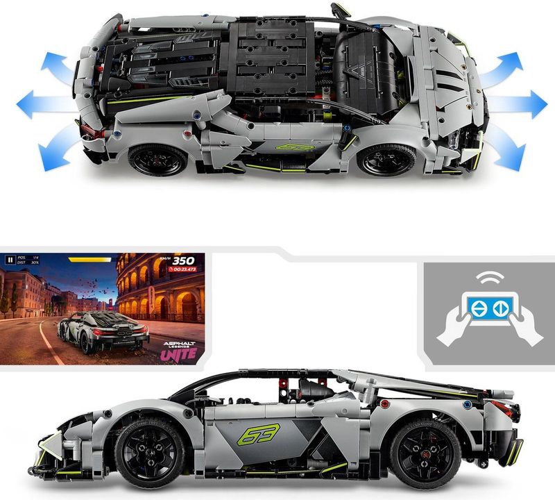 LEGO Technic - Lamborghini Revuelto - Bouwset - Multikleur - Kunststof