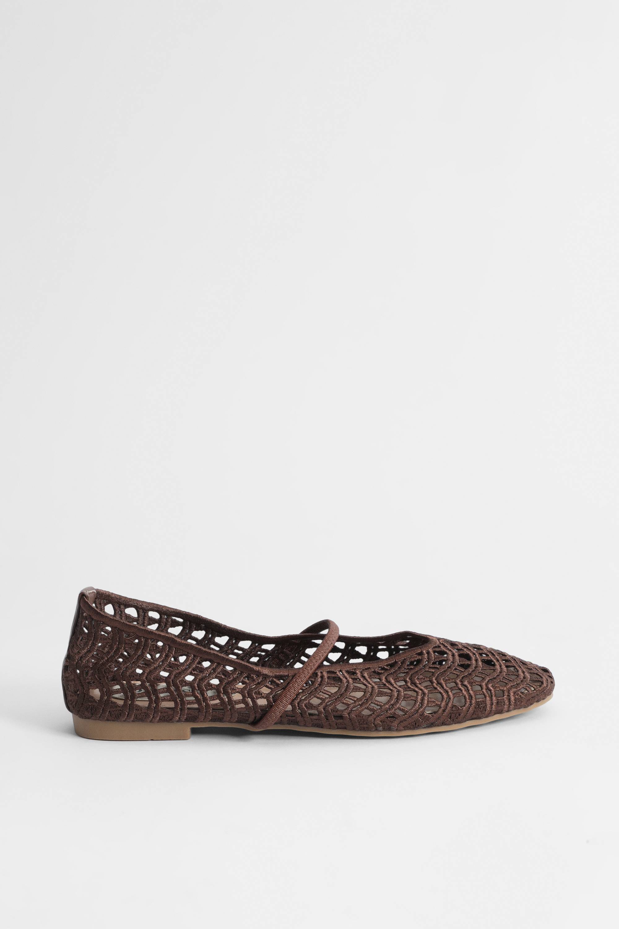 Oasis Ballerines Mary Jane Lacie À Tissage Ajouré