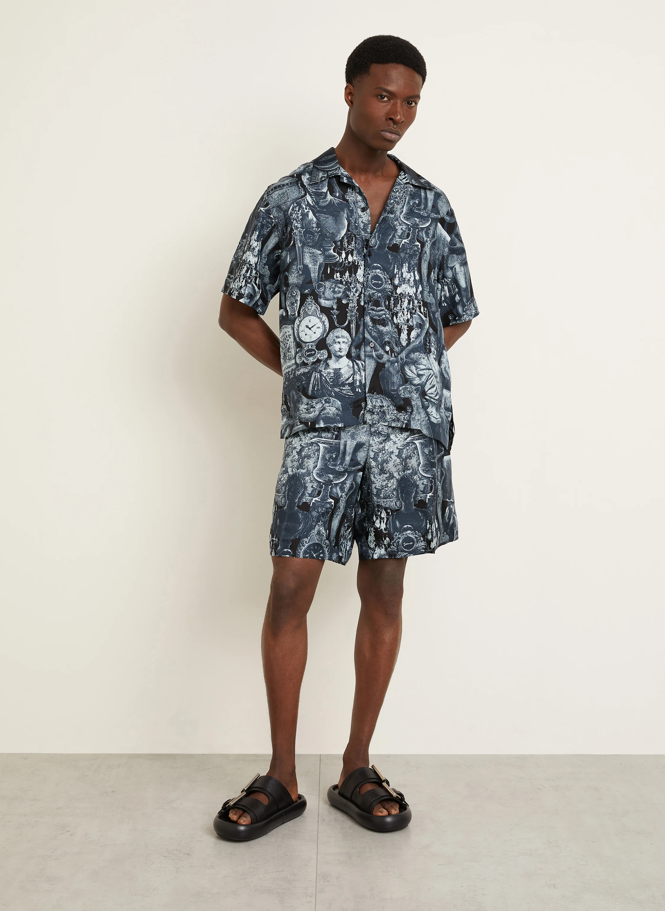 GIVENCHY Resorthemd Comfort Fit aus Seide