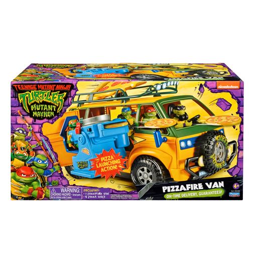 Turtles Mutant Mayhem Pizza Udbringnings Varevogn