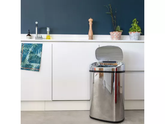 Poubelle de cuisine automatique MAJESTIC Argent Acier inoxydable 58 L