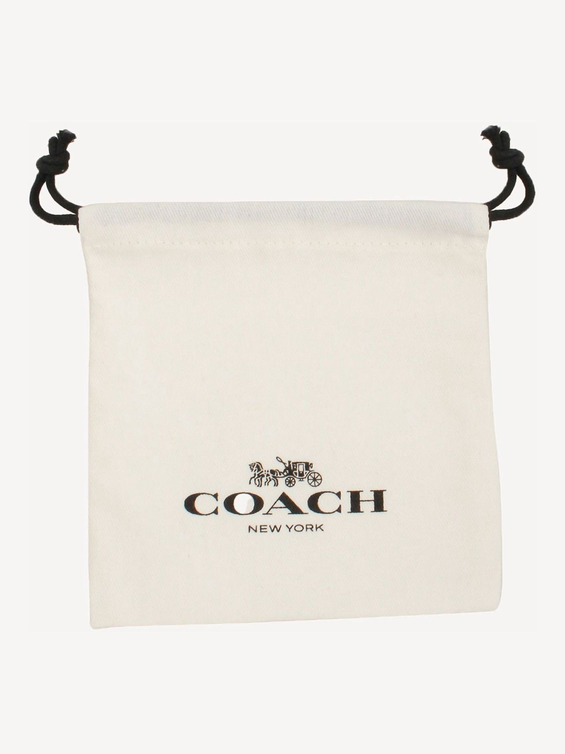 Goud - COACH Tone Signature oorknopjes met muntstuk