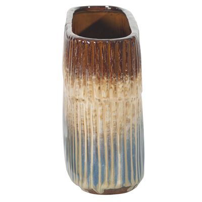 Vase ovale en céramique