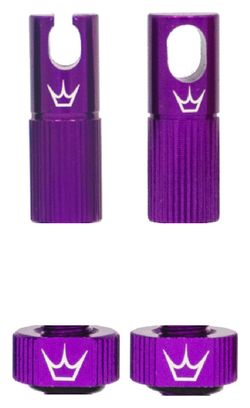 Accessoires de Valve Tubeless Peaty's x Chris King (MK2) Violet