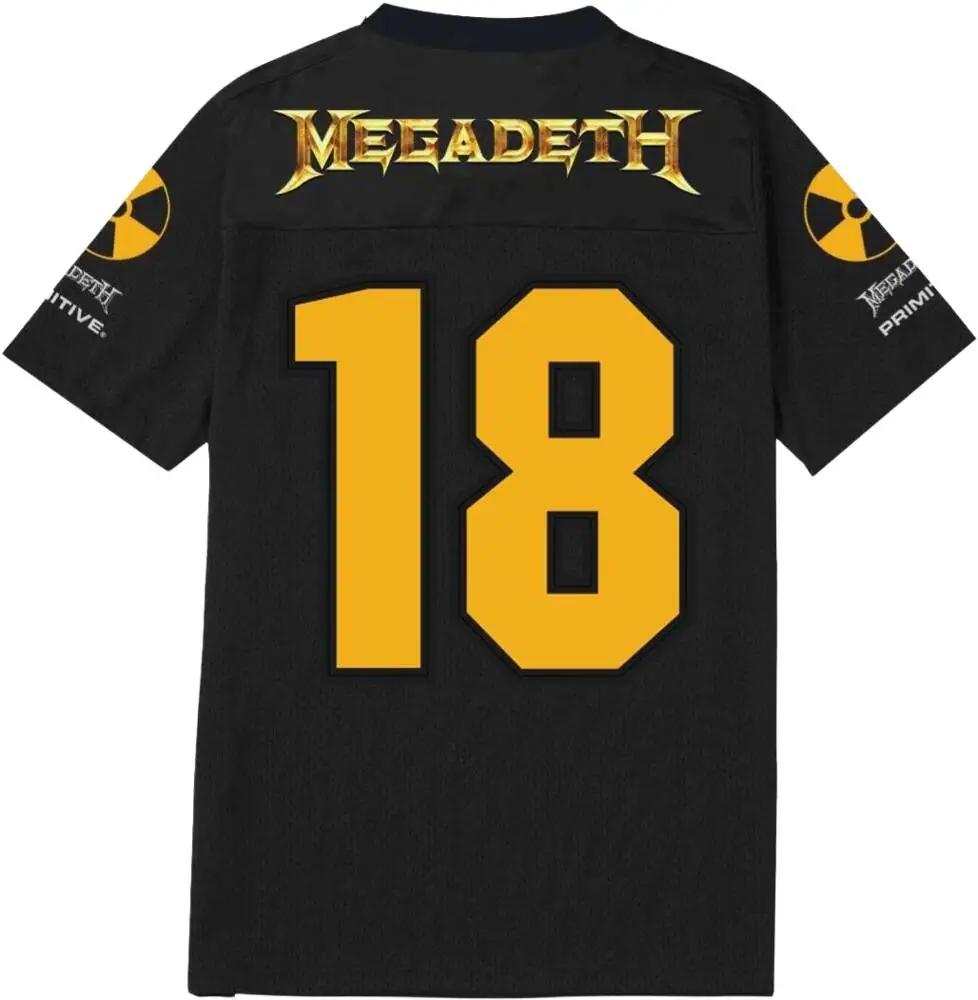 Primitive Megadeth Rattlehead Jersey T-Shirt | SkatePro