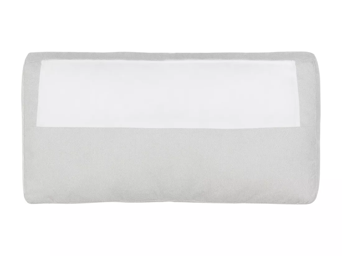 Canapé 4 Places Angle à gauche Style Moderne Minimaliste en Tissu Gris Clair Lofoten