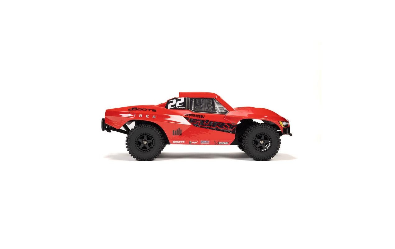 Short Course Truck Fury Mega 550 2WD, 1:10, RTR, Rot<br>Kurzstrecken-Truck mit bürstenlosem Hochleistungsgetriebe