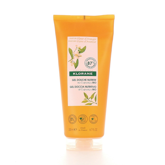 Gel douche Klorane au Cupuaçu Bio
