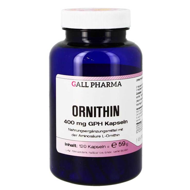 Ornithin 400 mg GPH Kapseln, 120 St